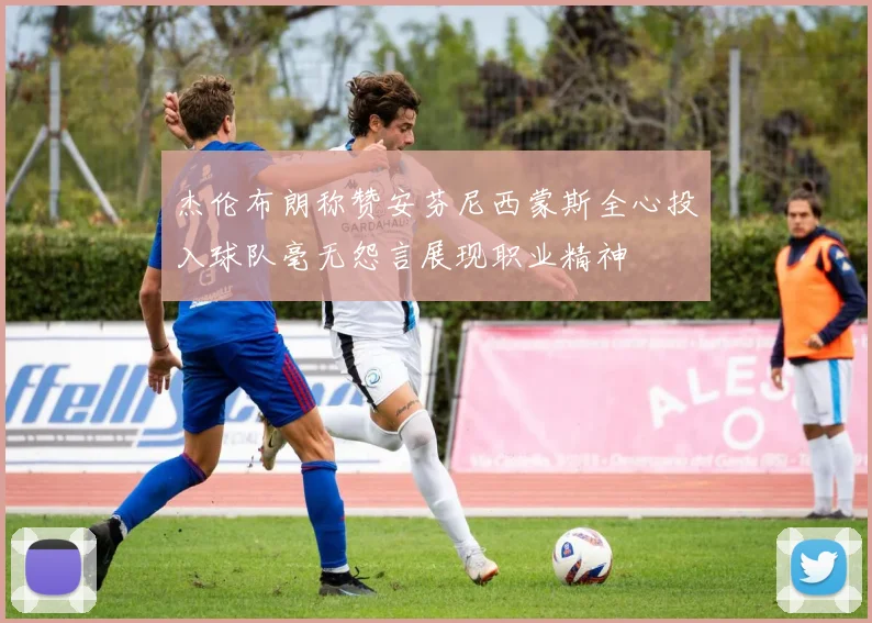 杰伦布朗称赞安芬尼西蒙斯全心投入球队毫无怨言展现职业精神