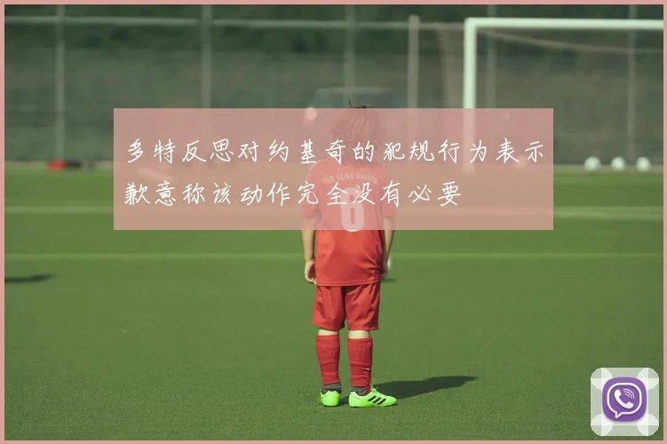 多特反思对约基奇的犯规行为表示歉意称该动作完全没有必要
